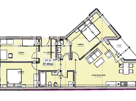 Apartament de vânzare 4 camere Central - 114139AV | BLITZ Cluj-Napoca | Poza2