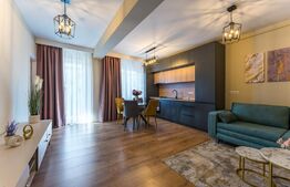 Apartament 2 camere, 54 mp, terasa 12,3 mp, ultrafinisat, parcare subterana, Floresti