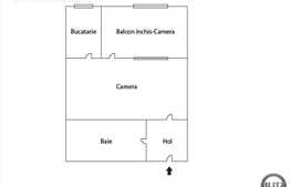 De vanzare, 1 camera, 28 mp, parcare, boxa la subsol, zona LIDL!