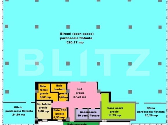 Spațiu birouri de închiriat Manastur - 114670SIB | BLITZ Cluj-Napoca | Poza6