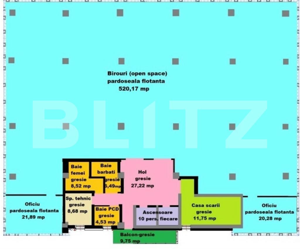 Spațiu birouri de închiriat Manastur - 114670SIB | BLITZ Cluj-Napoca | Poza6