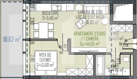 Apartament de vânzare 2 camere Semicentral - 114684AV | BLITZ Cluj-Napoca | Poza2