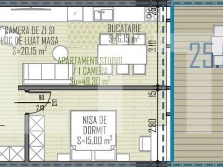 Apartament de vânzare 2 camere Semicentral - 114689AV | BLITZ Cluj-Napoca | Poza1