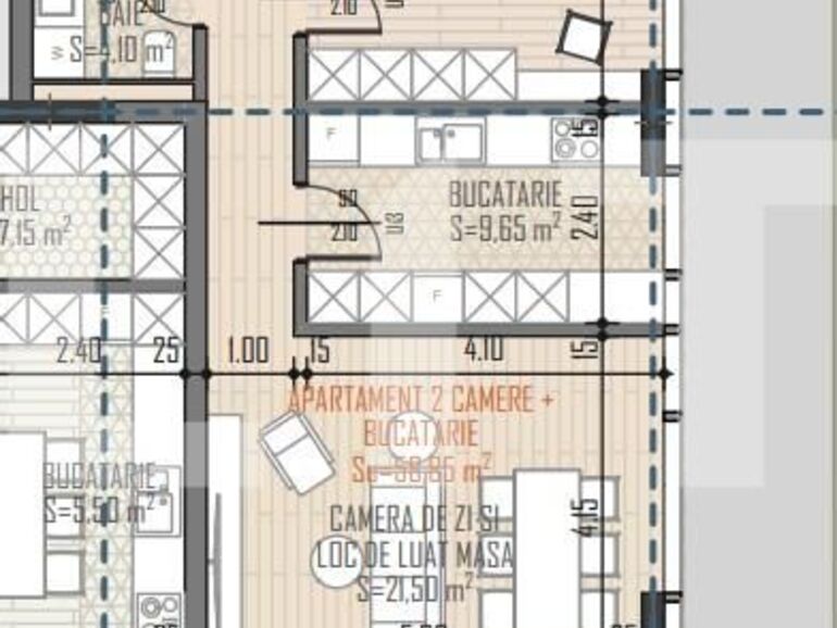 Apartament de vânzare 2 camere Semicentral - 114690AV | BLITZ Cluj-Napoca | Poza1