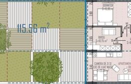 Apartament 3 camere cu Gradina intr-un Ansamblu rezidential Premium, zona Semicentrala