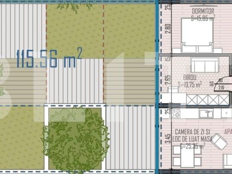 Apartament de vânzare 3 camere Semicentral - 114692AV | BLITZ Cluj-Napoca | Poza1