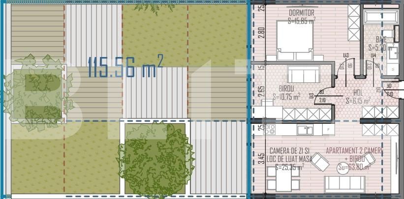 Apartament de vânzare 3 camere Semicentral - 114692AV | BLITZ Cluj-Napoca | Poza1