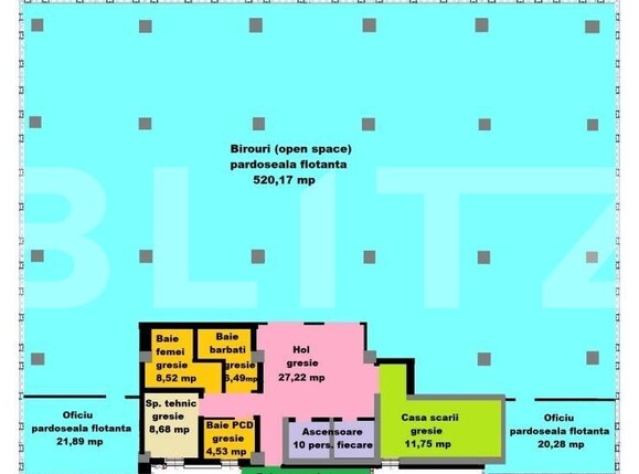 Spațiu birouri de închiriat Floreşti - 114701SIB | BLITZ Cluj-Napoca | Poza11