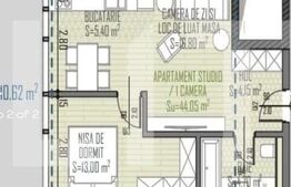 Apartament 2 camere intr-un Ansamblu rezidential Premium, zona Semicentrala