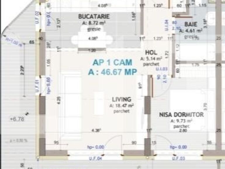 Apartament de vânzare 2 camere Floreşti - 114716AV | BLITZ Cluj-Napoca | Poza1