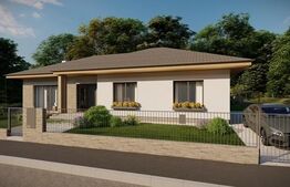 Casa individuala pe un nivel, 115 mp utili, 467 mp teren, Chinteni