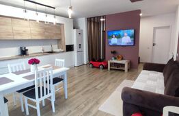 Apartament de lux, 76mp, 3 camere, loc de parcare subteran+boxa, zona Sub Cetate!