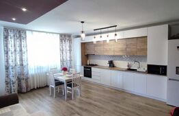 Apartament de lux, 76mp, 3 camere, loc de parcare subteran+boxa, zona Sub Cetate!