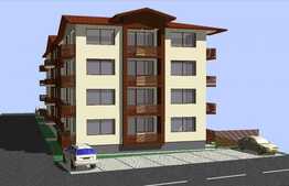 2 camere de vanzare, 52.42 mp , cu loc parcare, zona buna din Floresti