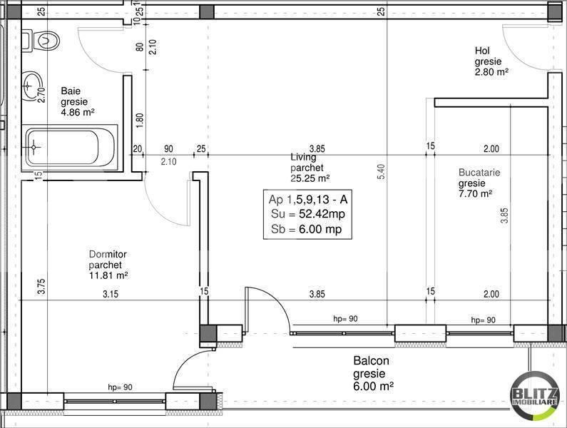 Apartament de vânzare 2 camere Floreşti - 115AV | BLITZ Cluj-Napoca | Poza5