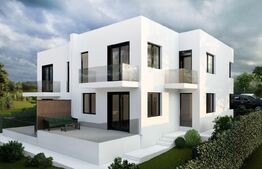 Duplex 120 mp utili, gradina 520 mp, semifinisat in cartier Borhanci