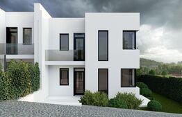 Duplex 120 mp utili, gradina 520 mp, semifinisat in cartier Borhanci
