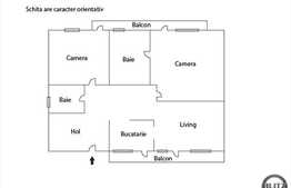 3 camere, 126 mp, etaj intermediar, parcare, zona strazii A.V.Voievod!