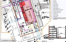 Teren cu autorizatie de construire Aparthotel,S+P+4E,469mp,in cartierul Marasti