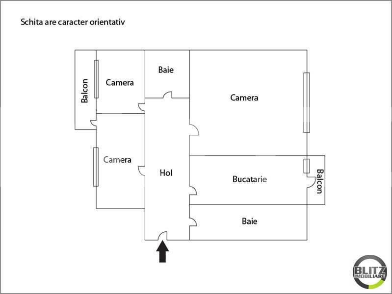 Apartament de vânzare 3 camere Andrei Mureşanu - 11532AV | BLITZ Cluj-Napoca | Poza14