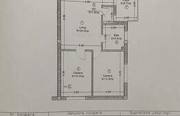 Apartament cu 3 camere, 68 mp, semifinisat, cu CF, zona strazii Razoare
