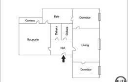 Apartament 3 camere, 122 mp utili, boxa la subsol, zona Piata Mihai Viteazul