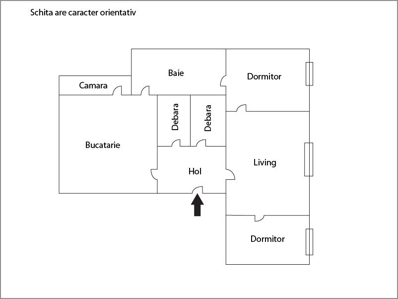 Apartament de vânzare 3 camere Central - 11562AV | BLITZ Cluj-Napoca | Poza1