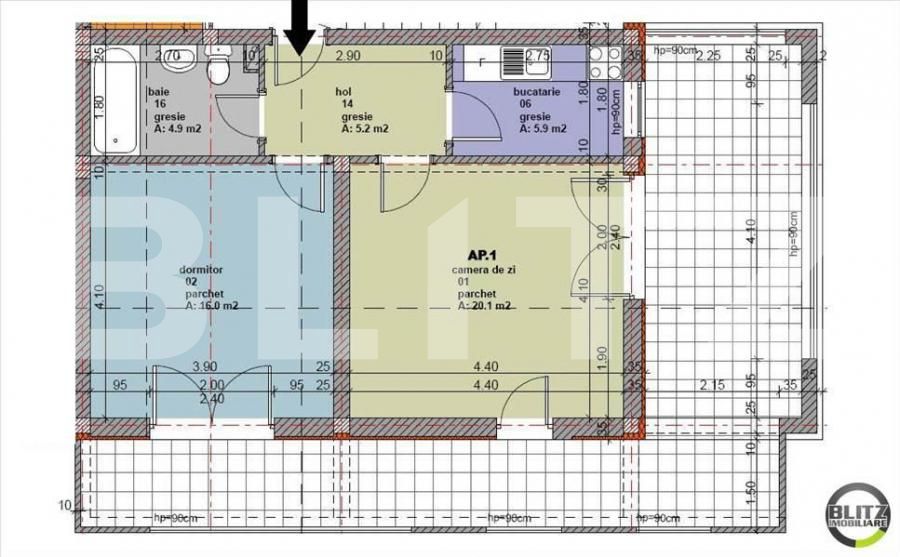 Apartament de vânzare 2 camere Floreşti - 11573AV | BLITZ Cluj-Napoca | Poza7