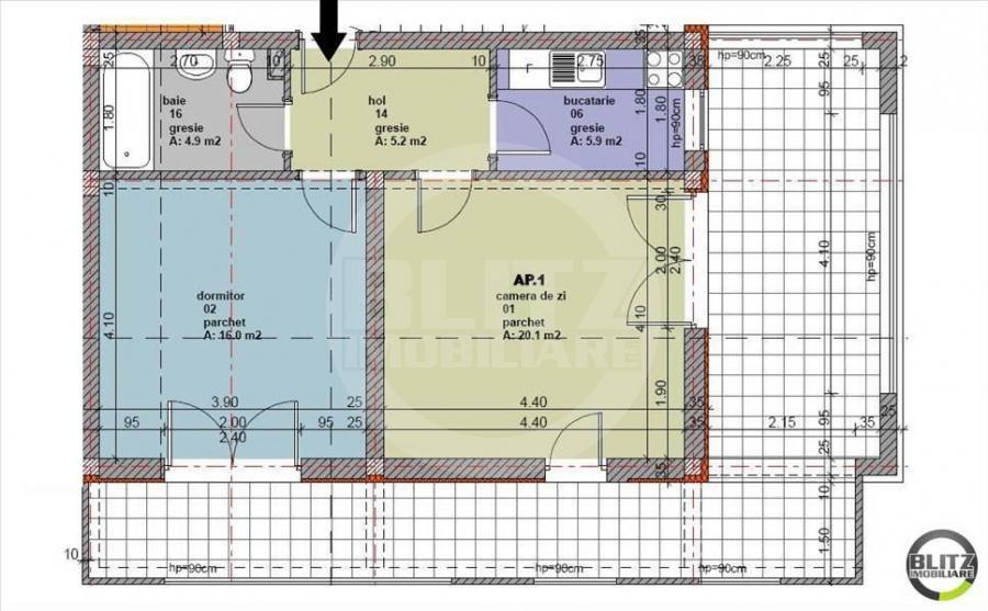 Apartament de vânzare 2 camere Floreşti - 11573AV | BLITZ Cluj-Napoca | Poza1