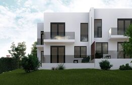 Duplex finalizat cu panorama spre oras, semifinisat in cartier Borhanci