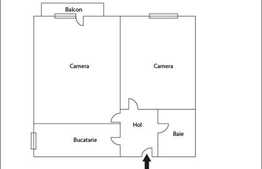 Vanzare 2 camere in imobil nou, zona Florilor, 52 mp utili