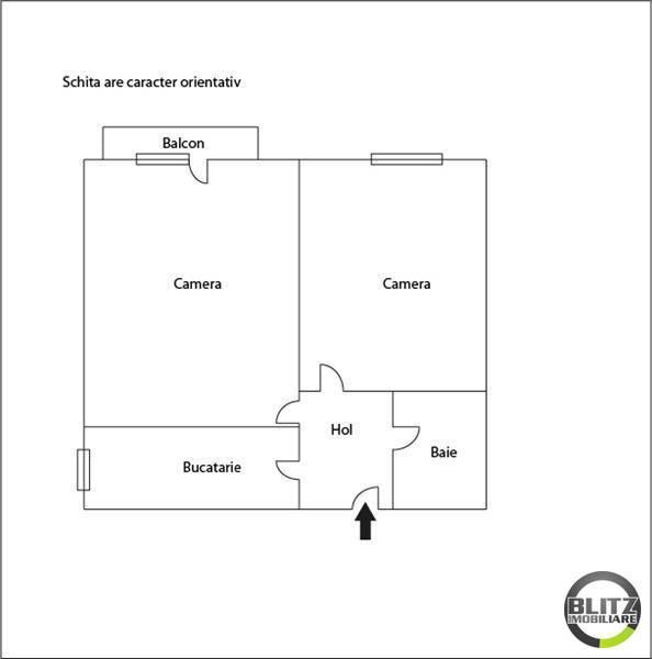 Apartament de vânzare 2 camere Floreşti - 1159AV | BLITZ Cluj-Napoca | Poza1