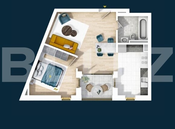 Apartament de vânzare 2 camere Central - 115917AV | BLITZ Cluj-Napoca | Poza1