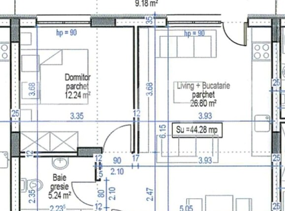 Apartament de vânzare 2 camere Floreşti - 115991AV | BLITZ Cluj-Napoca | Poza1