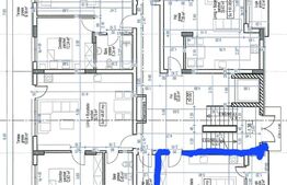 Apartament semidecomandat, 3 camere