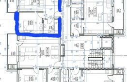 Apartament semidecomandat, 2 camere