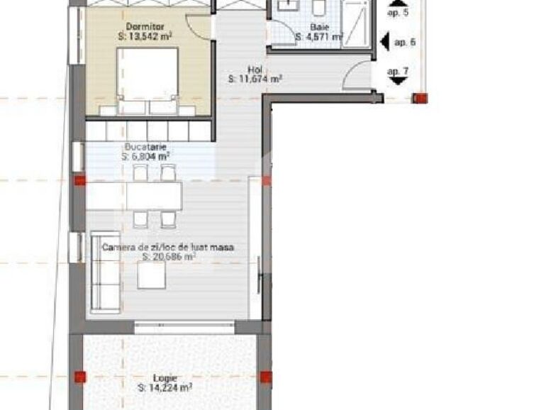 Apartament de vânzare 2 camere Borhanci - 115997AV | BLITZ Cluj-Napoca | Poza1