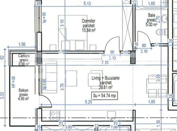 Apartament de vânzare 2 camere Floreşti - 116096AV | BLITZ Cluj-Napoca | Poza1