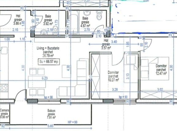 Apartament de vânzare 3 camere Floreşti - 116097AV | BLITZ Cluj-Napoca | Poza1