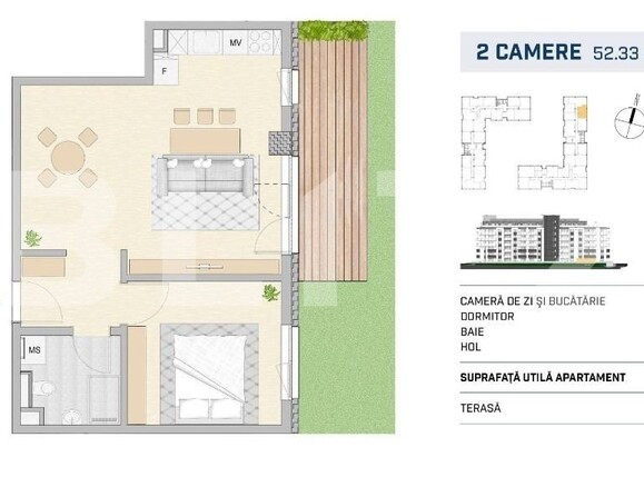 Apartament de vânzare 2 camere Semicentral - 116177AV | BLITZ Cluj-Napoca | Poza1