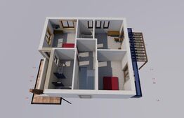 Teren 546 mp, cu autorizatie de constructie casa, Chinteni