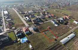 Teren 546 mp, cu autorizatie de constructie casa, Chinteni