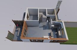 Teren 546 mp, cu autorizatie de constructie casa, Chinteni