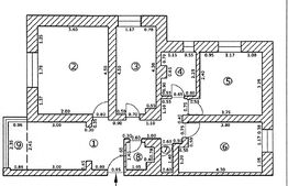 Apartament de 3 Camere, 75mp, Decomandat, Centrul Istoric