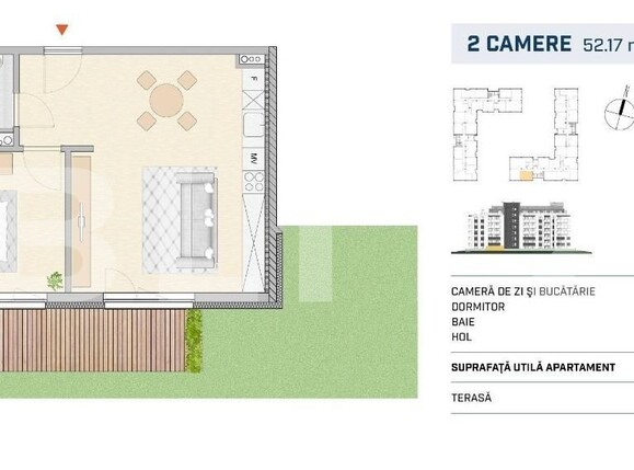 Apartament de vânzare 2 camere Semicentral - 116194AV | BLITZ Cluj-Napoca | Poza1