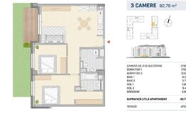 Apartament spatios cu gradina, orientare VESTICA!!!
