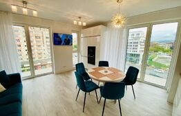 Apartament cu 3 camere, 61 mp, modern, prima inchiriere, zona Semicentrala