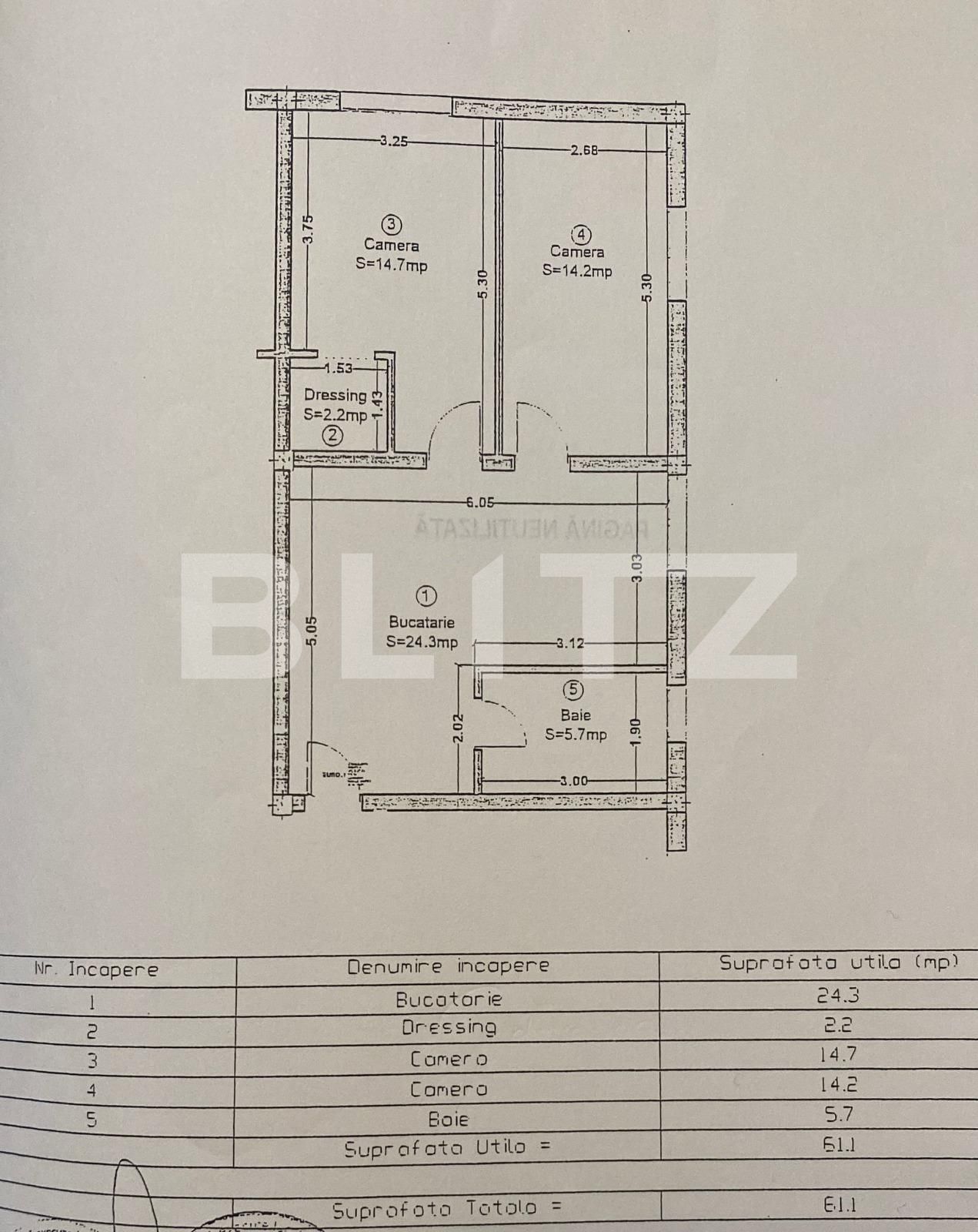 Apartament de vânzare 3 camere Manastur - 116293AV | BLITZ Cluj-Napoca | Poza12
