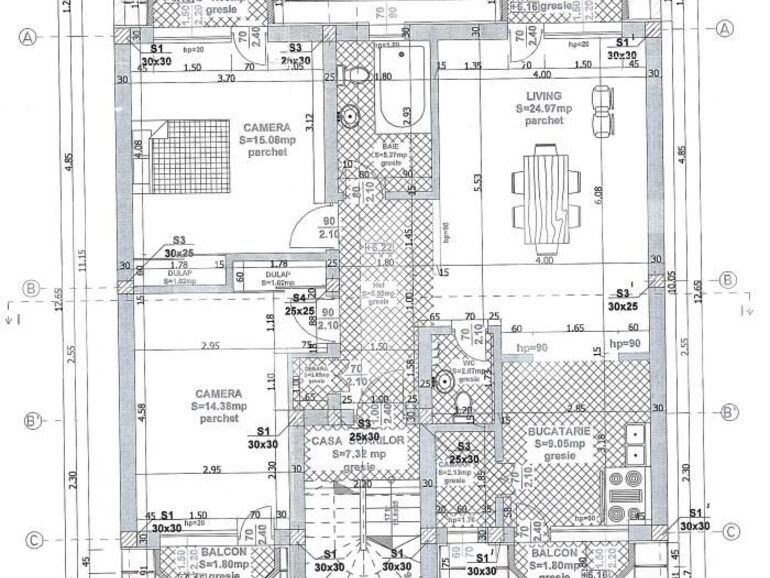 Apartament de vânzare 3 camere Manastur - 116382AV | BLITZ Cluj-Napoca | Poza1