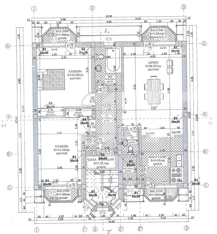Apartament de vânzare 3 camere Manastur - 116382AV | BLITZ Cluj-Napoca | Poza1
